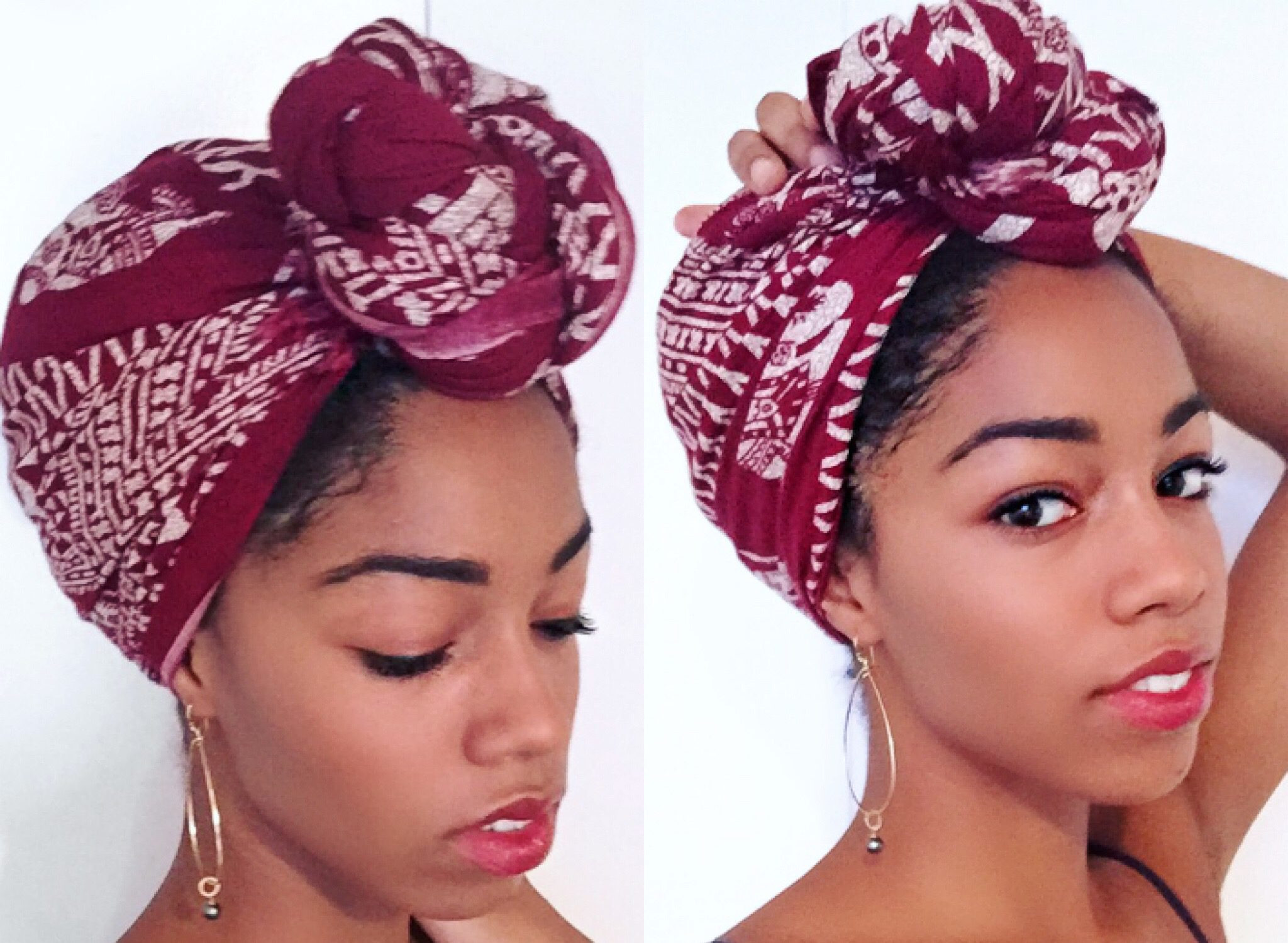Scarf Hairstyles For Natural Hair
 Getting into Headwraps – fy Girl With Curls