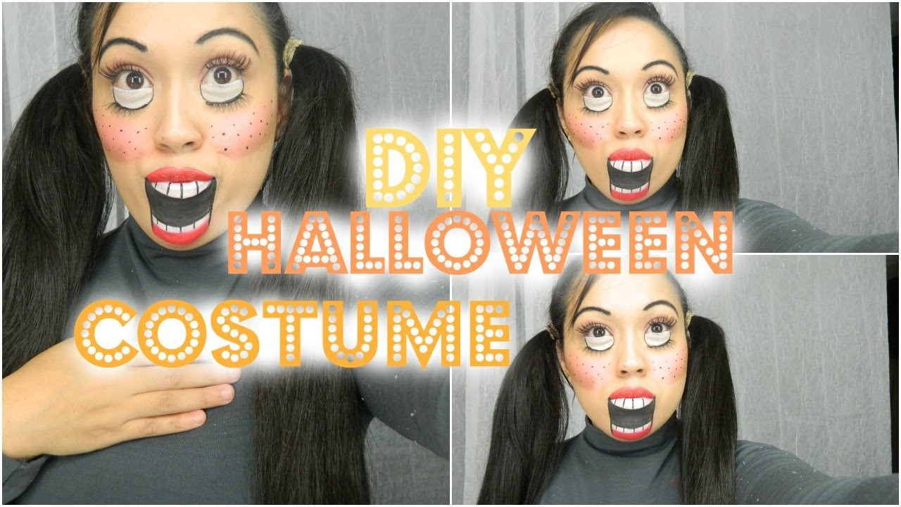Scary DIY Halloween Costumes
 EASY DIY Halloween Costumes creepy doll makeup tutorial