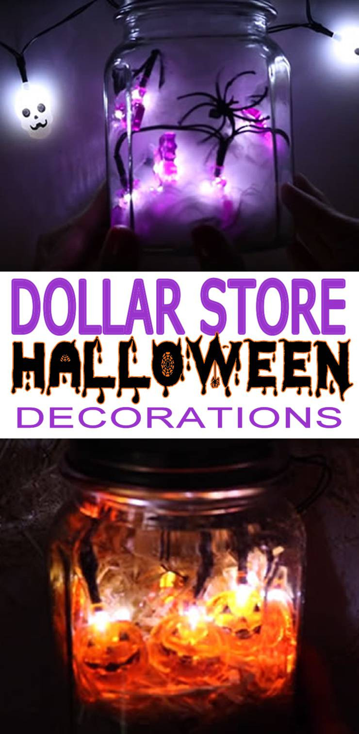 Scary Ideas For Halloween Party
 Dollar Store Halloween Decorations – Easy DIY & Scary