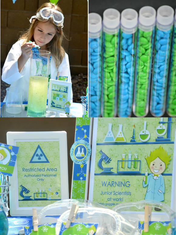 Science Birthday Party Ideas
 Mad Scientist Science Birthday Party Ideas Party Ideas