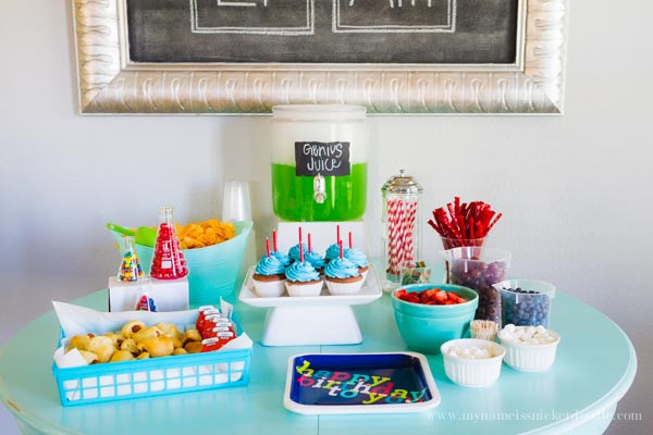 Science Birthday Party Ideas
 Super Fun Science Birthday Party Ideas My Name Is