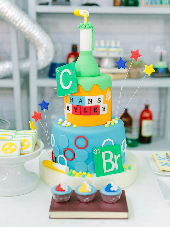 Science Birthday Party Ideas
 Kara s Party Ideas Mad Science Birthday Party