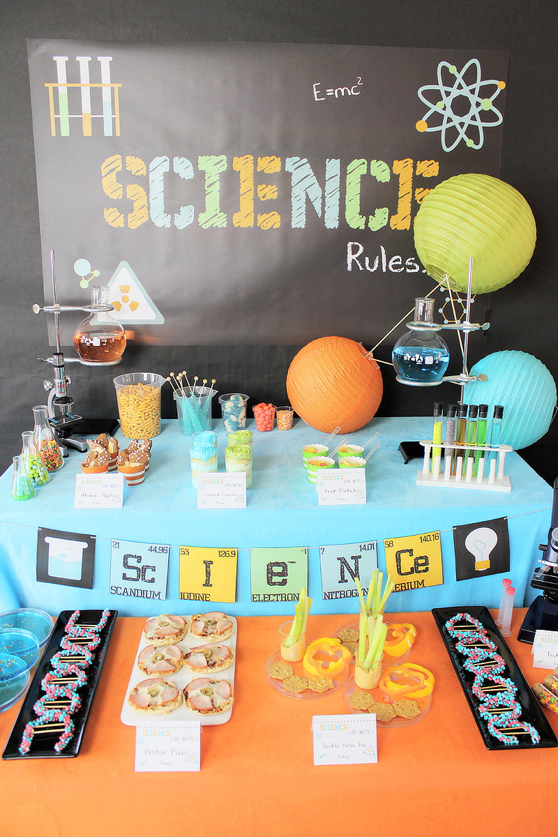 Science Birthday Party Ideas
 Science Birthday Party Ideas