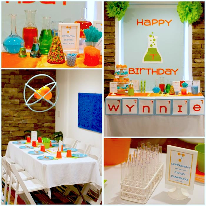 Science Birthday Party Ideas
 Kara s Party Ideas Science Party Ideas Planning Idea