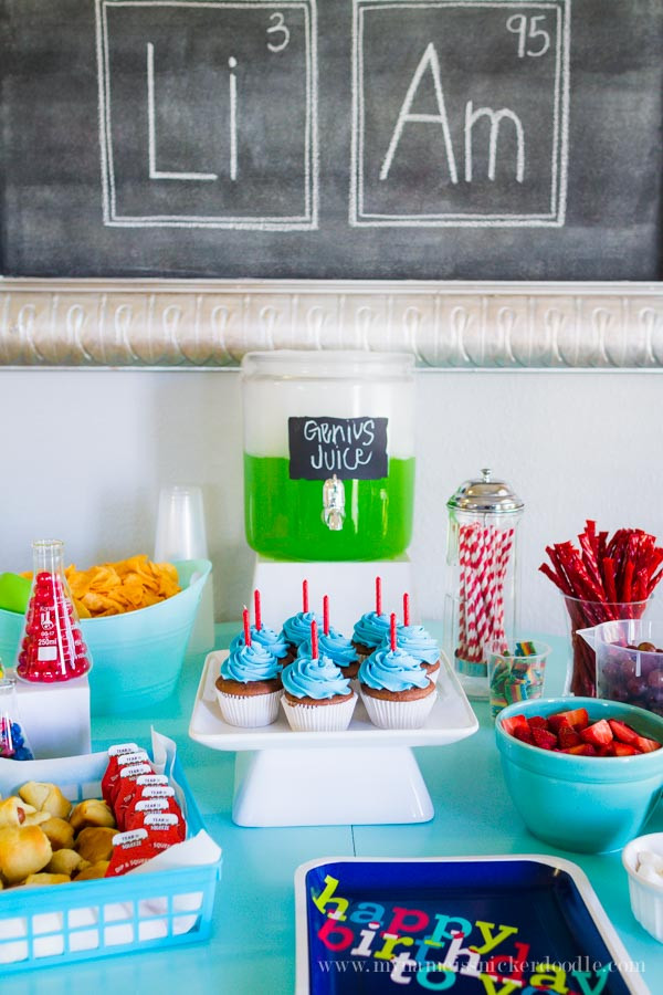 Science Party Food Ideas
 Super Fun Science Birthday Party Ideas My Name Is