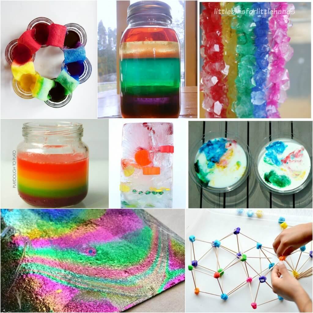 Scientific Crafts For Kids
 25 Rainbow Activities for Kids Playdough To Plato