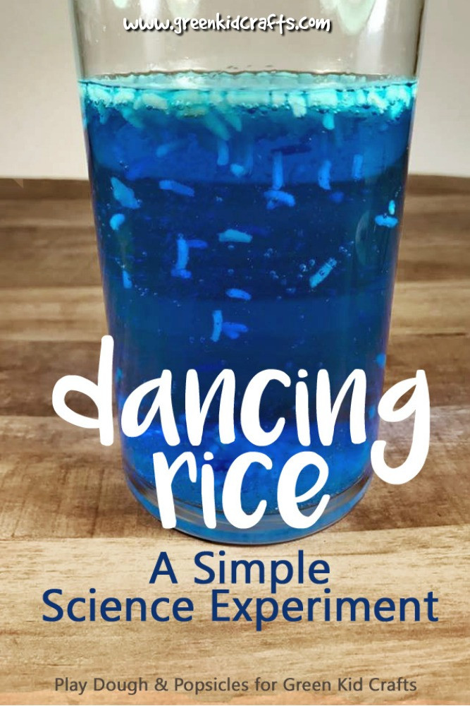 Scientific Crafts For Kids
 Science for Kids Magic Dancing Rice Experiment Green
