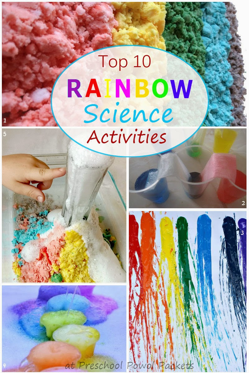 Scientific Crafts For Kids
 Top 10 Rainbow Science Experiments Activities