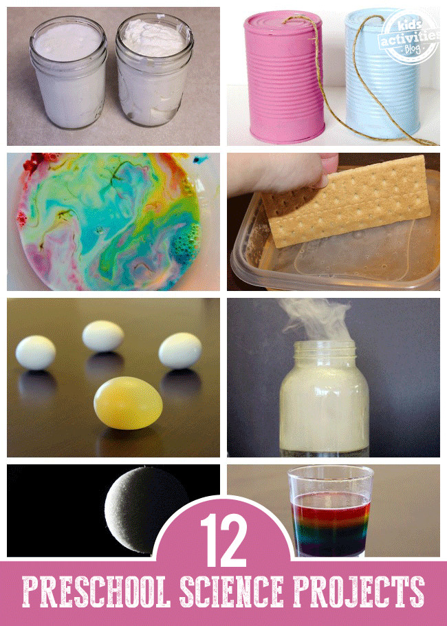 Scientific Crafts For Kids
 12 Preschool Science Experiments