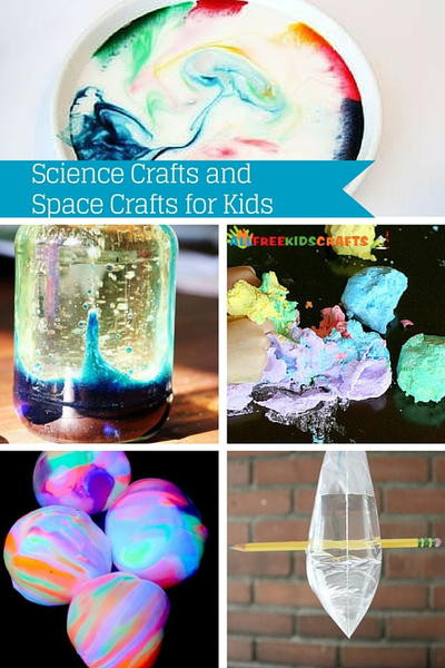 Scientific Crafts For Kids
 35 Science Crafts and Space Crafts for Kids