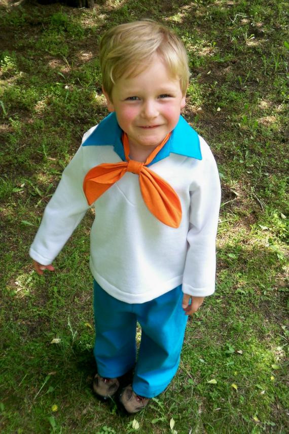Scooby Doo Costume DIY
 Fred Jones Dickey and Ascot Sewing DIY Costume Kit