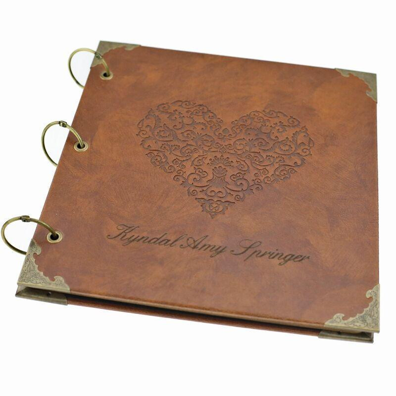 Scrapbook Wedding Guest Book
 Extra Leather Album Scrapbook Wedding Guest
