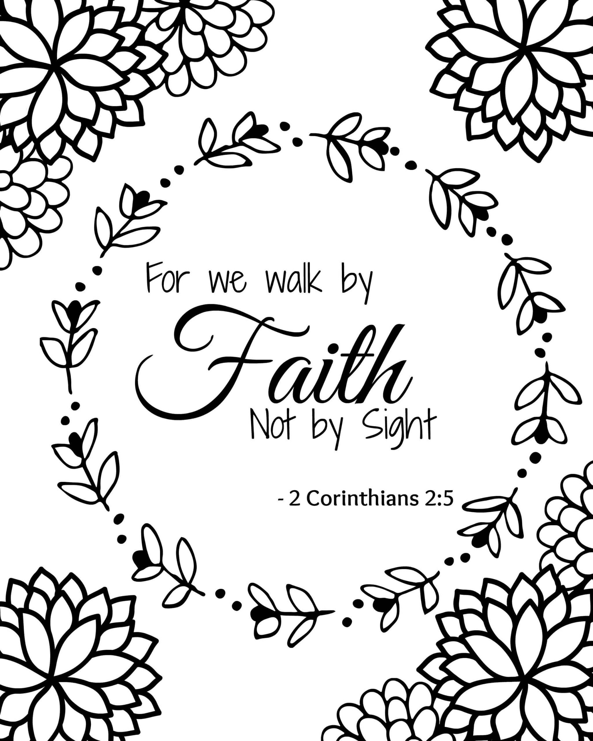 Scripture Coloring Pages For Kids
 MUST HAVE FREE BIBLE VERSE PRINTABLE COLORING SHEETS