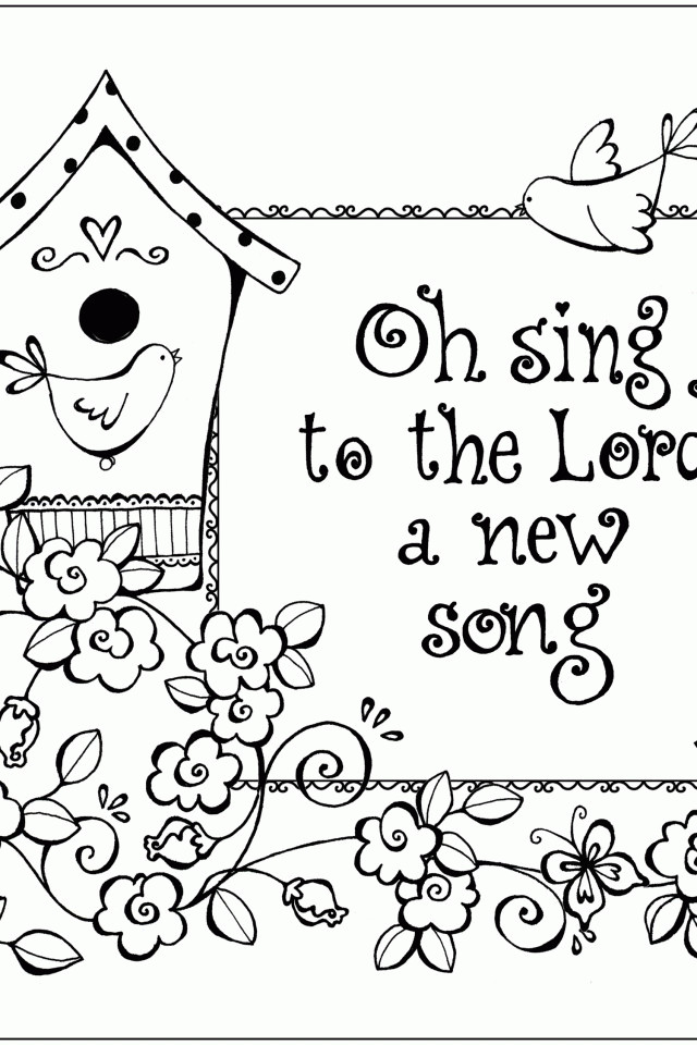 Scripture Coloring Pages For Kids
 Bible Verse Coloring Page Coloring Home