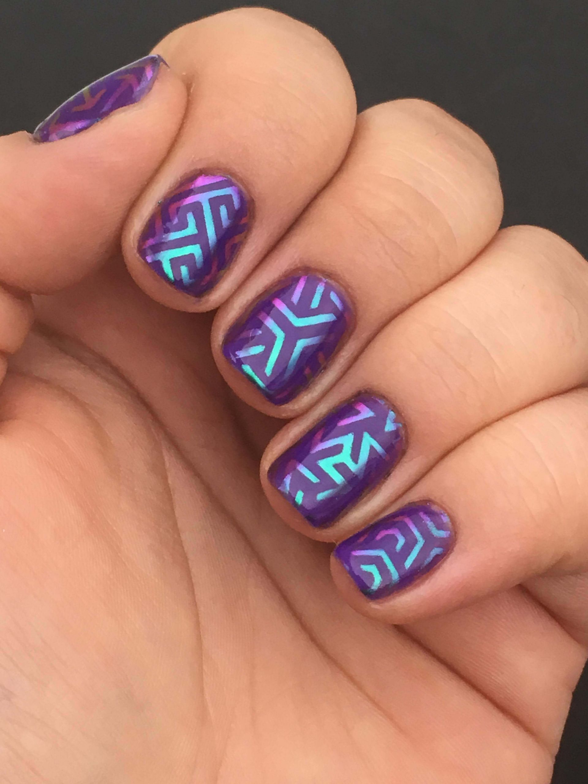 Sculpture Nail Designs
 Learn How To Make This Cool Geometric Nail Art With