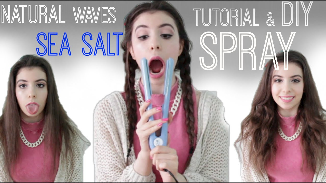 Sea Salt Spray For Hair DIY
 How To Get Naturally Wavy Hair DIY Sea Salt Spray