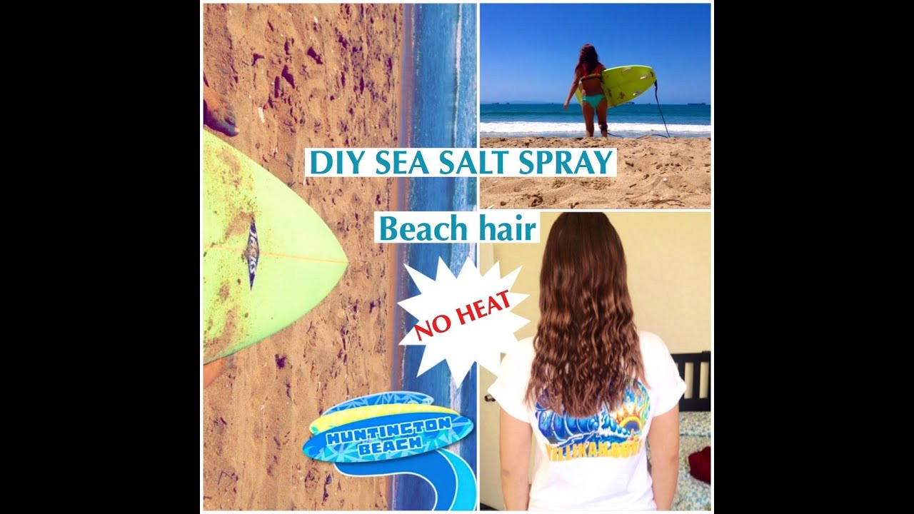 Sea Salt Spray For Hair DIY
 DIY sea salt spray
