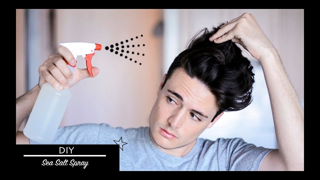 Sea Salt Spray For Hair DIY
 Mens Hair DIY Sea Salt Spray