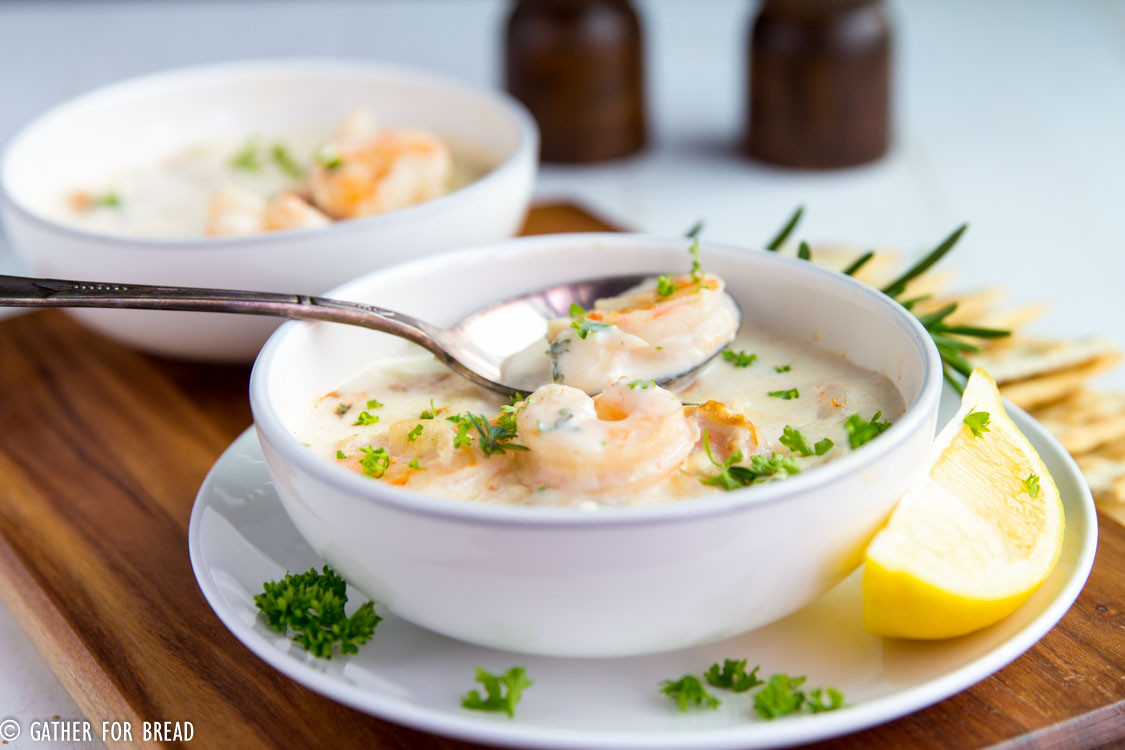 Seafood Chowder Soup Recipe
 Creamy Seafood Chowder Gather for Bread