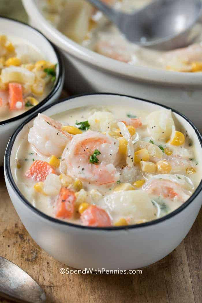 Seafood Chowder Soup Recipe
 Creamy Seafood Chowder Spend With Pennies
