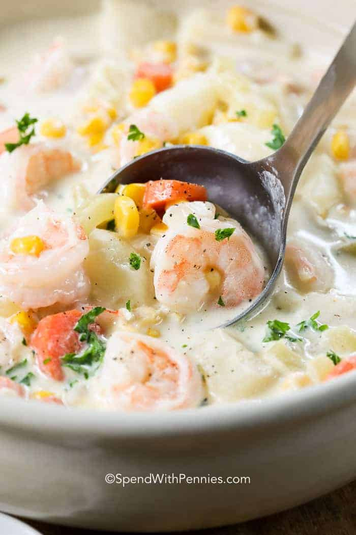 Seafood Chowder Soup Recipe
 Creamy Seafood Chowder Spend With Pennies