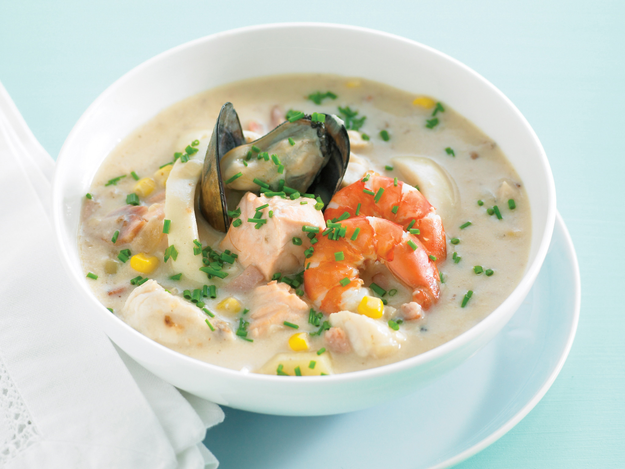 Seafood Chowder Soup Recipe
 seafood chowder soup