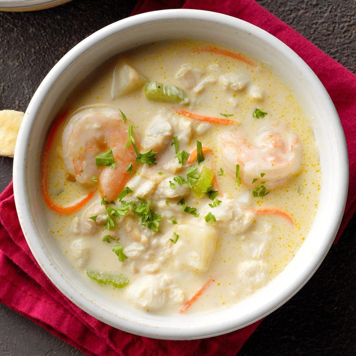 Seafood Chowder Soup Recipe
 Rich Seafood Chowder Recipe