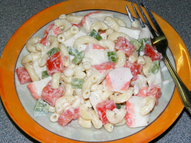 Seafood Pasta Salad Recipe Imitation Crab
 Imitation Crab And Pasta Salad Recipe Food
