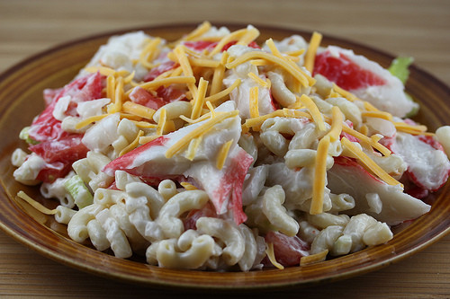 Seafood Pasta Salad Recipe Imitation Crab
 Imitation Crab Salad Recipe Cully s Kitchen