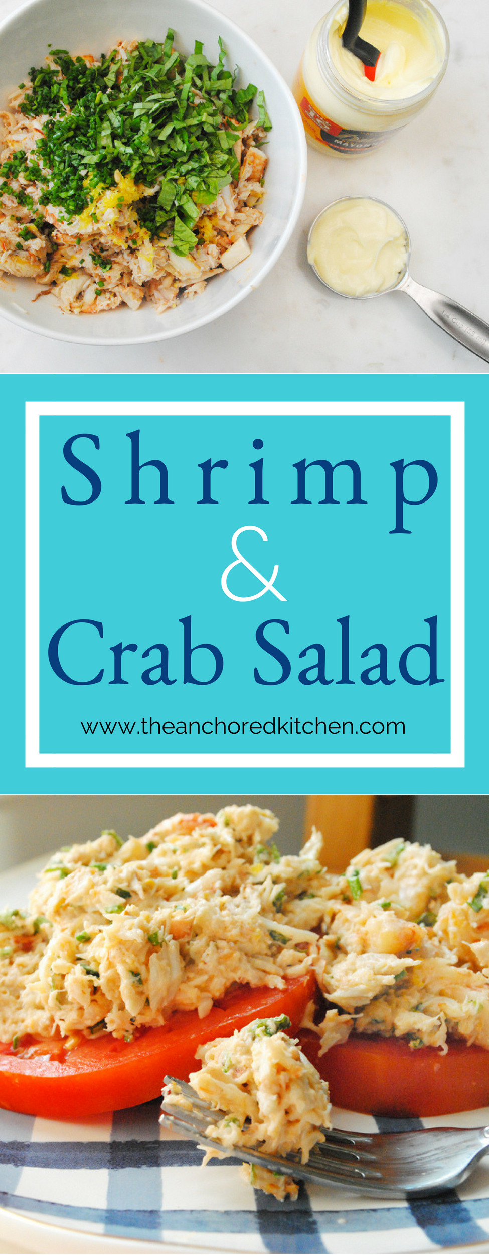 Seafood Salad Recipe With Crabmeat And Shrimp
 Shrimp and Crab Salad Recipe