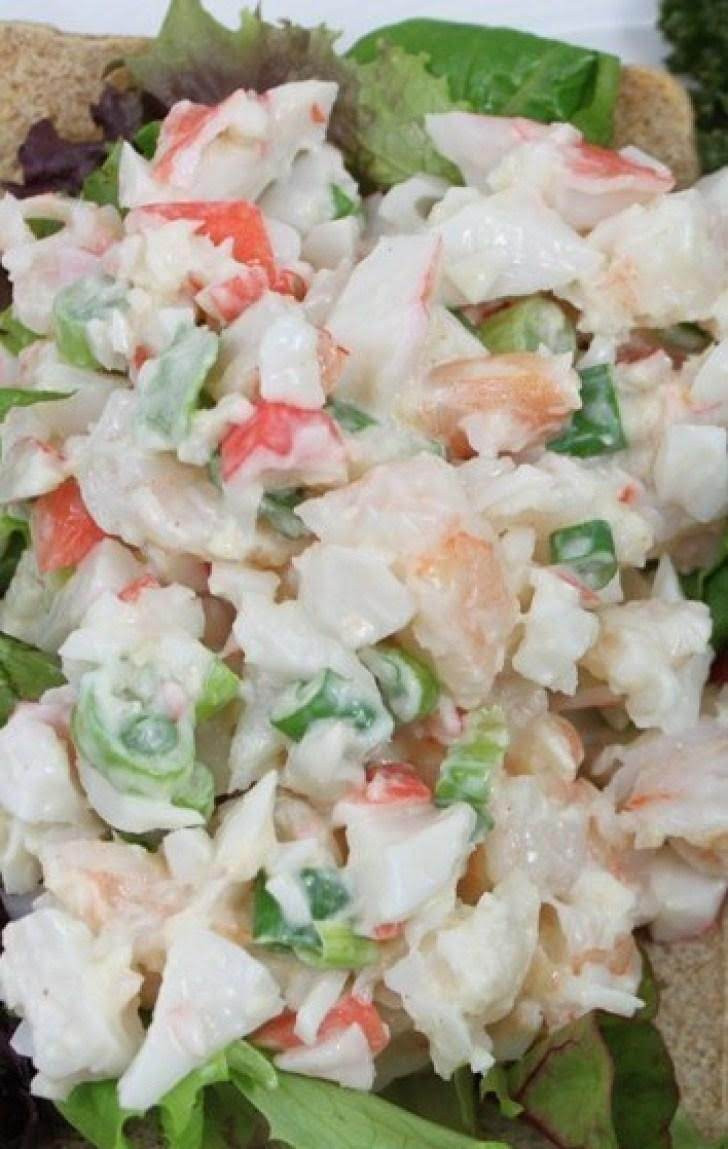 Seafood Salad Recipe With Crabmeat And Shrimp
 Crab & Shrimp Salad Recipe