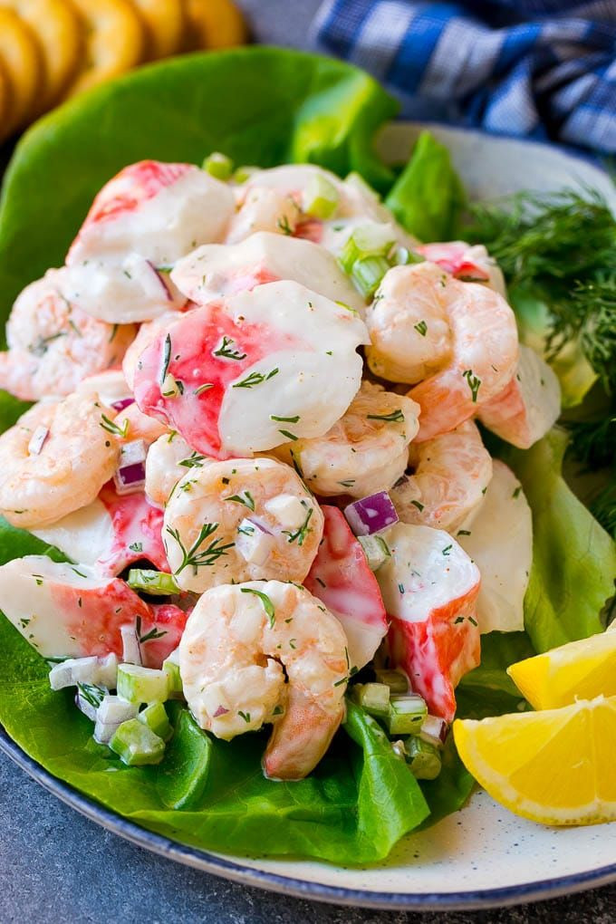 Seafood Salad Recipe With Crabmeat And Shrimp
 Seafood Salad Recipe Shrimp Salad Recipe