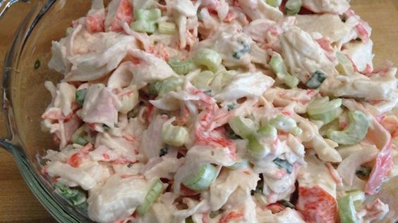 Seafood Salad Recipes Without Pasta
 Crab salad Salads and Crabs on Pinterest