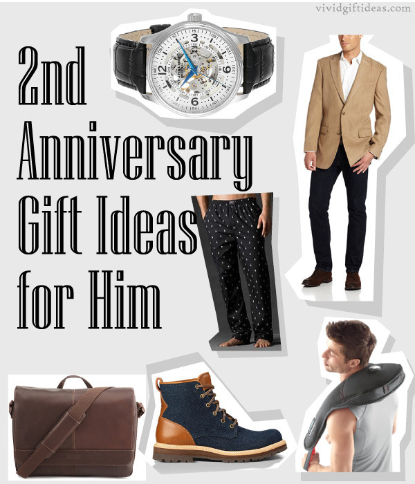 Second Anniversary Gift Ideas
 2nd Anniversary Gifts For Husband Vivid s