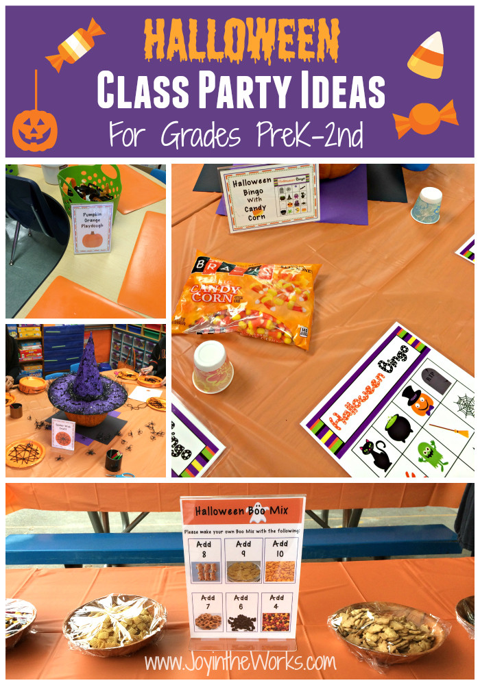 Second Grade Halloween Party Ideas
 Halloween Class Party Ideas Grades PreK 2nd Joy in the Works