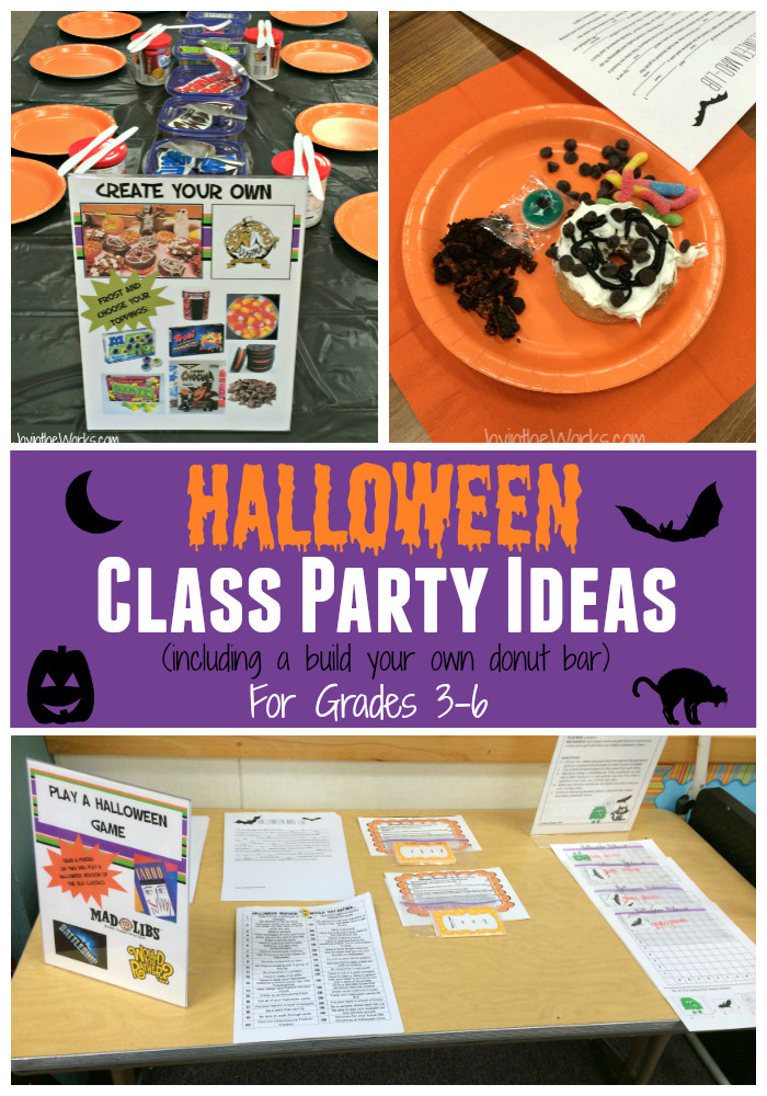 Second Grade Halloween Party Ideas
 Halloween Class Party Ideas for Grades 3 6 Joy in the Works