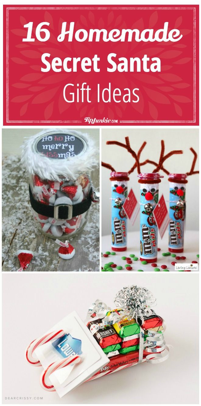 Secret Santa Gift Ideas For Boys
 16 Homemade Secret Santa Gift Ideas via tipjunkie