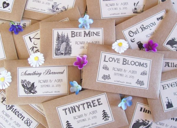 Seed Packet Wedding Favors DIY
 12 Wedding Favor Ideas For Your Tropical Island Theme