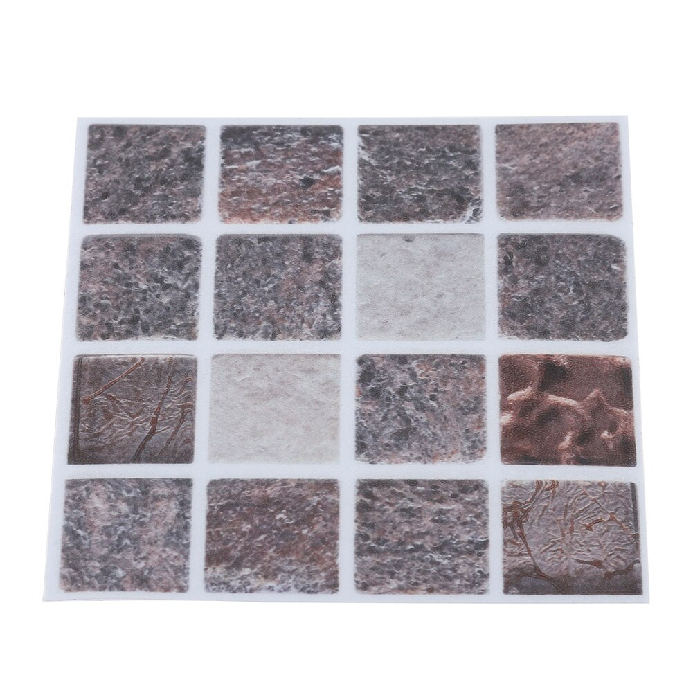 Self Adhesive Bathroom Floor Tiles
 18Pcs Pvc Mosaic Self Adhesive Bathroom Kitchen Wall