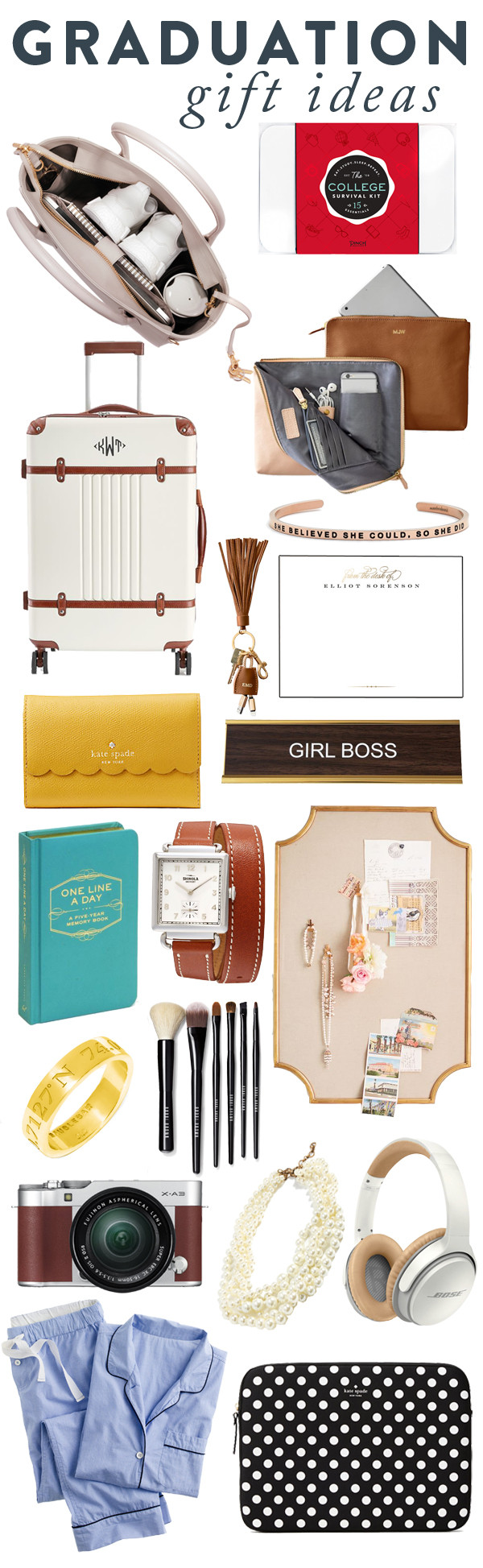 Senior Gift Ideas For Girls
 Graduation Gift Ideas The College Prepster