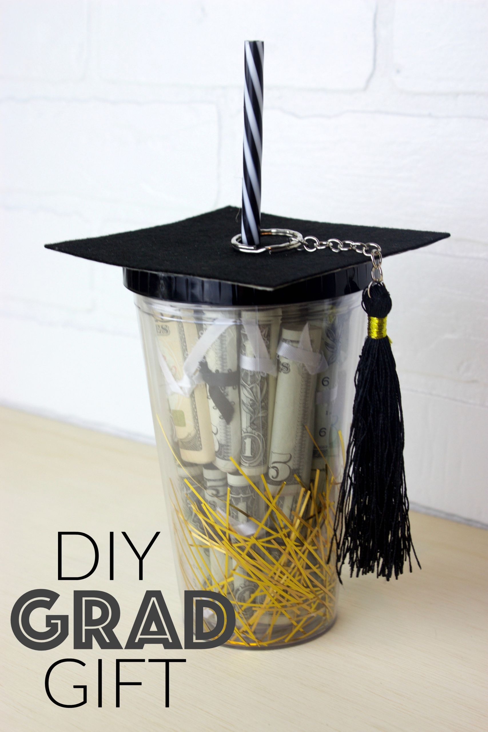 Senior Graduation Gift Ideas
 DIY Graduation Gift in a CupA Little Craft In Your Day