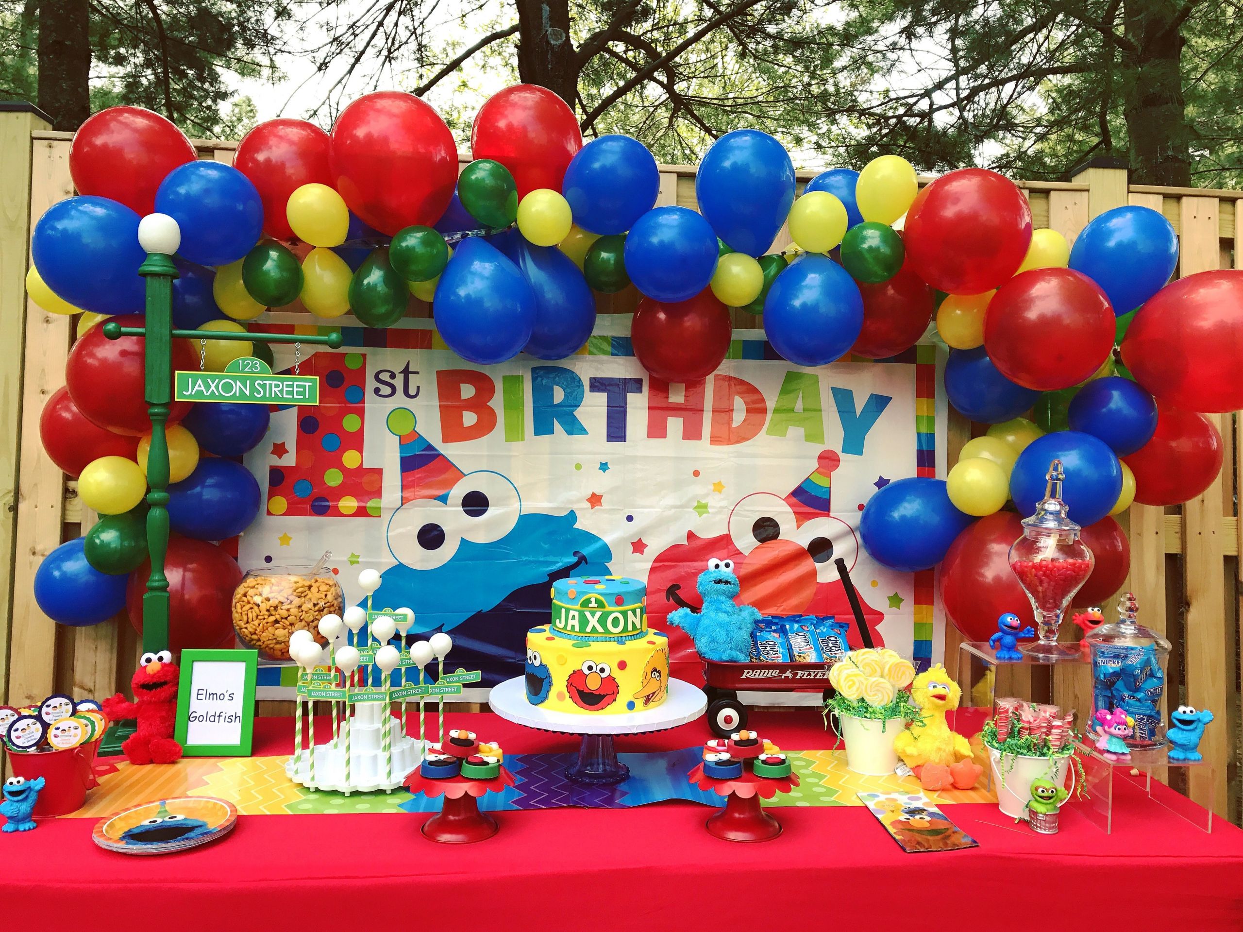 Sesame Street 1st Birthday Party Supplies
 Sesame Street first birthday