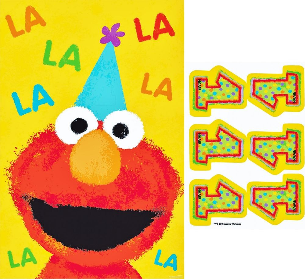 Sesame Street 1st Birthday Party Supplies
 Sesame Street Elmo 1st Birthday Party Game 1ct Party