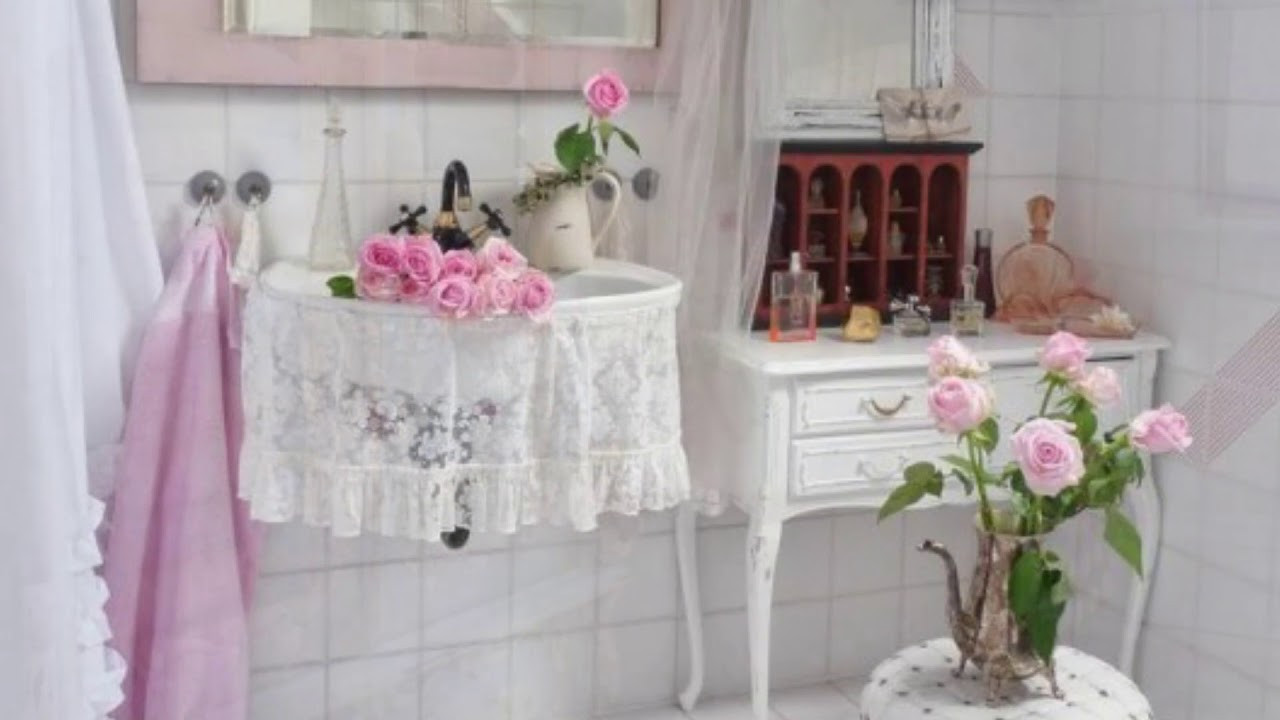 Shabby Chic Bathroom Decor
 Lovely And Inspiring Shabby Chic Bathroom Decor Ideas