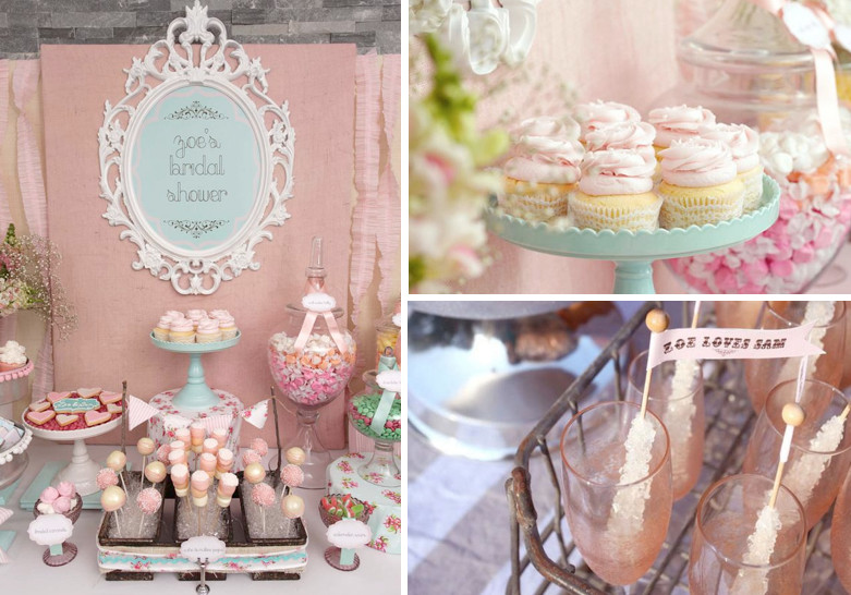 Shabby Chic Engagement Party Ideas
 Kara s Party Ideas Shabby Chic Girl Spring Floral Bridal