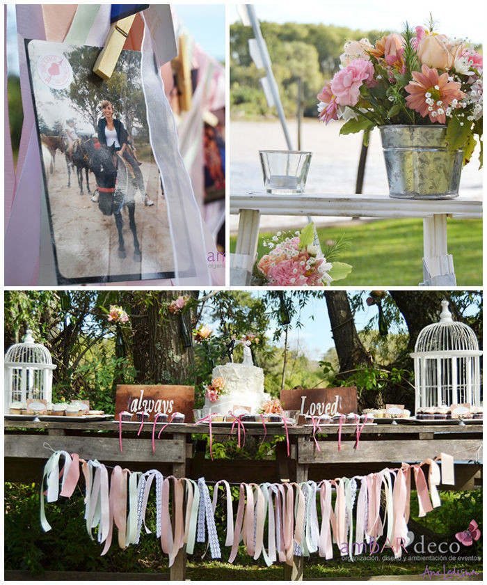 Shabby Chic Engagement Party Ideas
 Kara s Party Ideas Shabby Chic Outdoor Wedding