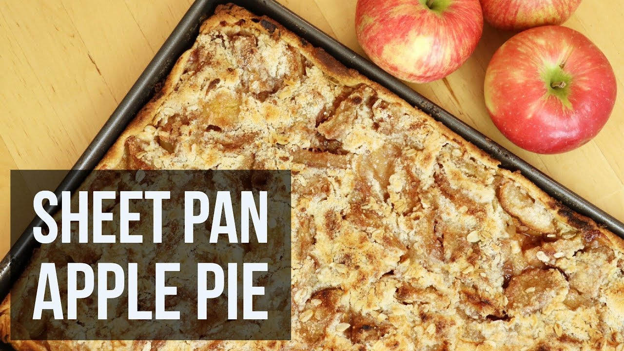 Sheet Pan Apple Pie
 Sheet Pan Apple Pie
