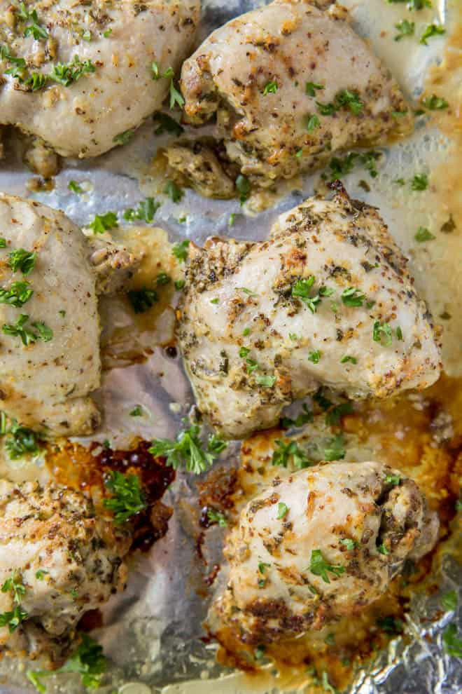 Sheet Pan Boneless Chicken Thighs
 Baked Boneless Chicken Thighs Spoonful of Flavor