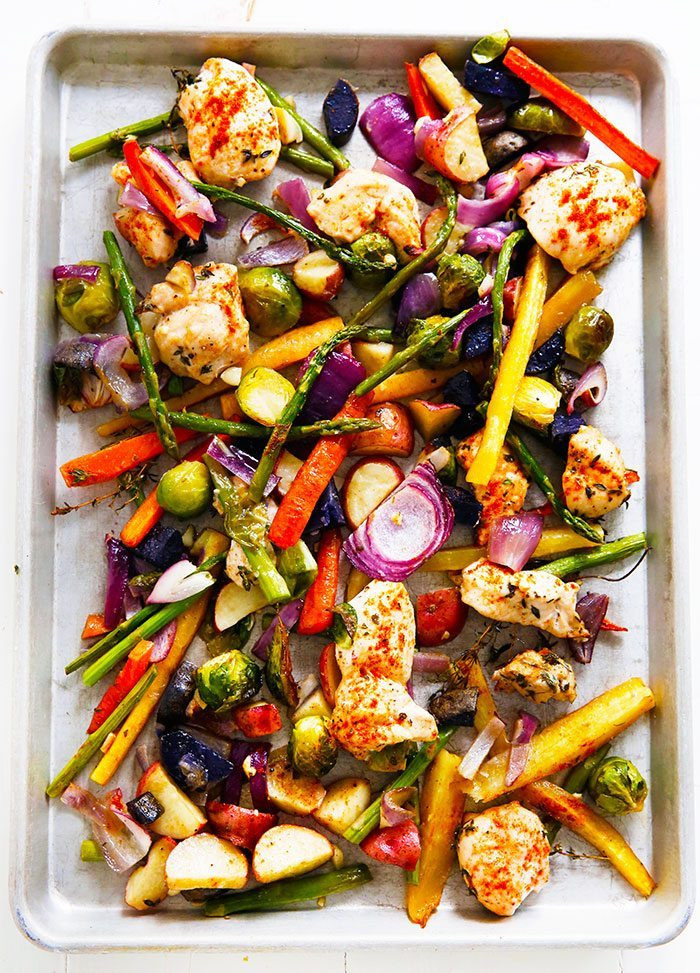 Sheet Pan Dinners Chicken Breast
 Sheet Pan Chicken and Veggie Dinner Lexi s Clean Kitchen