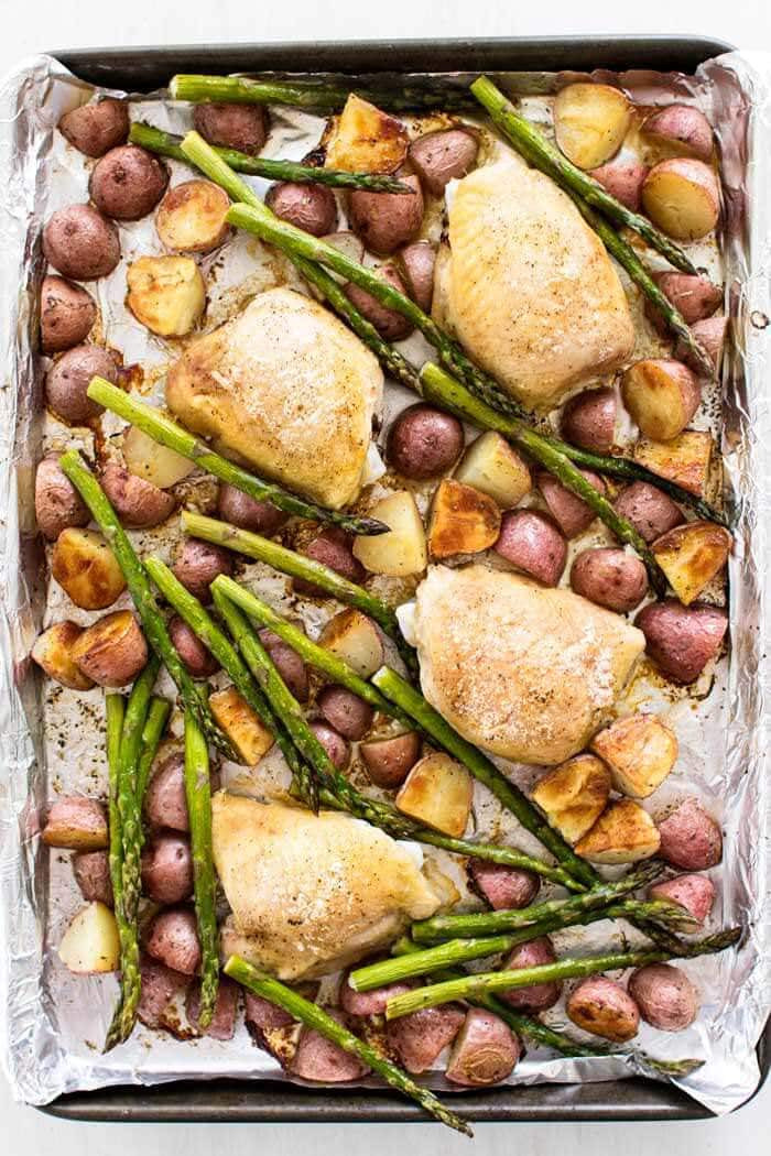 Sheet Pan Dinners
 Simple Chicken and Ve able Sheet Pan Dinner Julie s